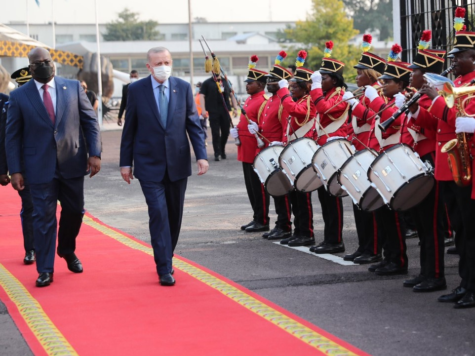 Президент Турции прибыл в ДР Конго