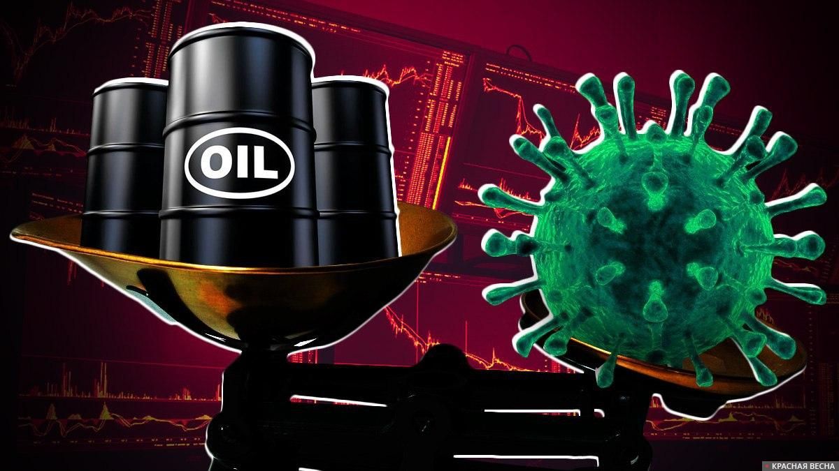 Падение стоимости нефти